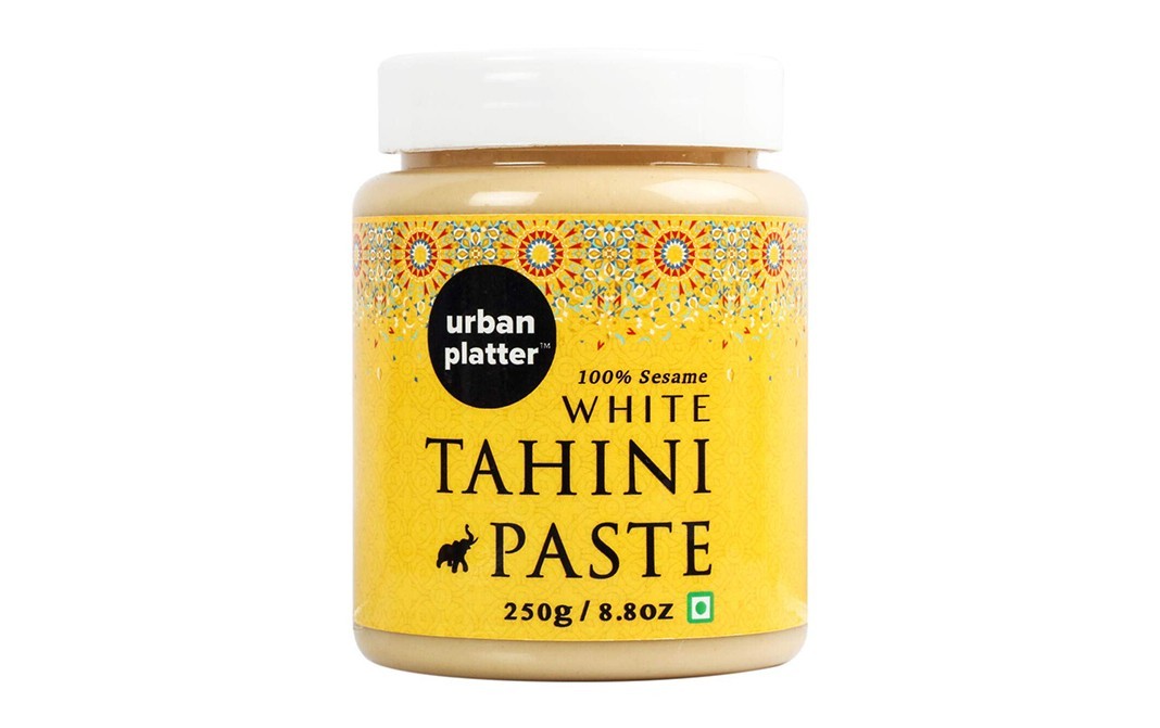 Urban Platter 100% Sesame White Tahini Paste   Plastic Jar  250 grams